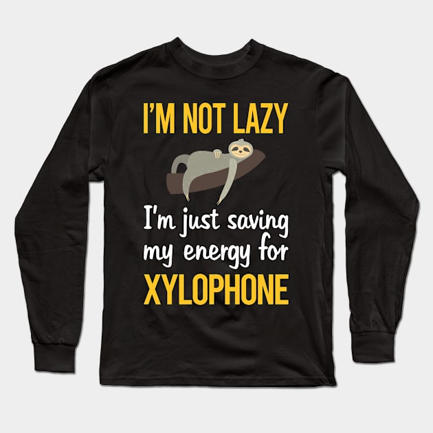 Saving Energy For Xylophone Long Sleeve T-Shirt by symptomovertake